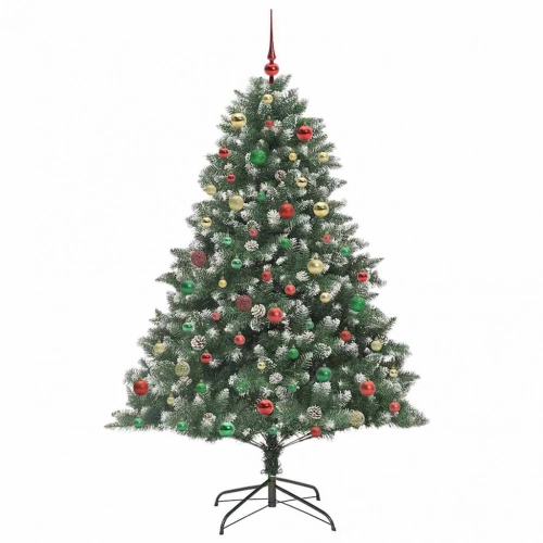Mākslīgā Ziemassvētku Eglīte Su 300 Led Zaļa 140 X 140 X 210 Cm Vidaxl