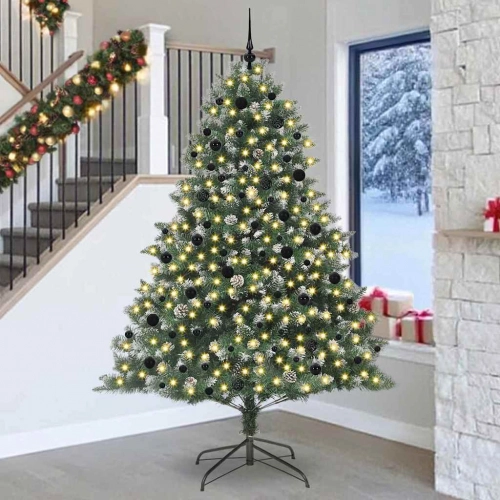 Mākslīgā Ziemassvētku Eglīte Su 300 Led Zaļa 160 X 160 X 240 Cm Vidaxl