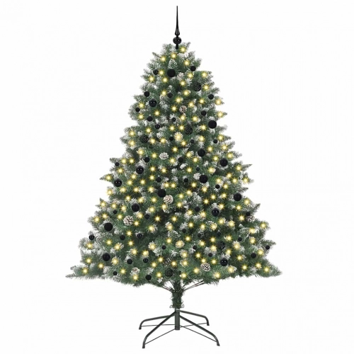 Mākslīgā Ziemassvētku Eglīte Su 300 Led Zaļa 160 X 160 X 240 Cm Vidaxl