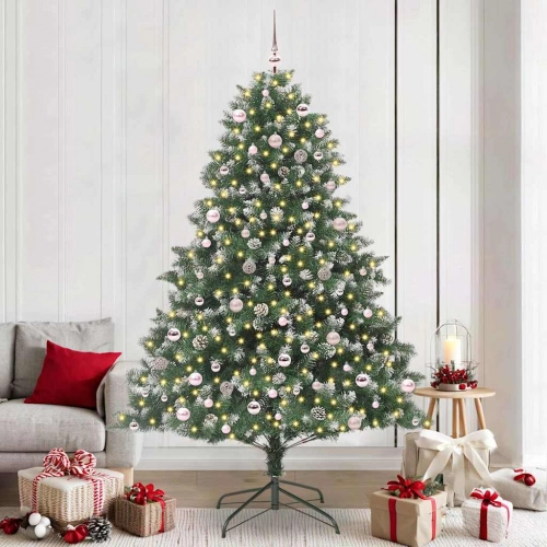 Mākslīgā Ziemassvētku Eglīte Su 300 Led Zaļa 160 X 160 X 240 Cm Vidaxl