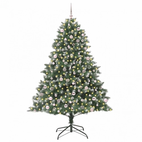 Mākslīgā Ziemassvētku Eglīte Su 300 Led Zaļa 160 X 160 X 240 Cm Vidaxl