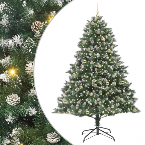 Mākslīgā Ziemassvētku Eglīte Su 300 Led Zaļa 160 X 160 X 240 Cm Vidaxl