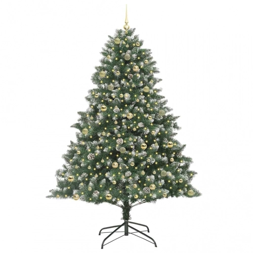 Mākslīgā Ziemassvētku Eglīte Su 300 Led Zaļa 160 X 160 X 240 Cm Vidaxl