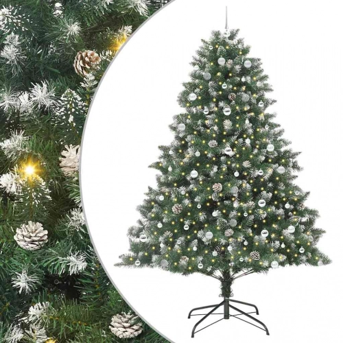 Mākslīgā Ziemassvētku Eglīte Su 300 Led Zaļa 160 X 160 X 240 Cm Vidaxl