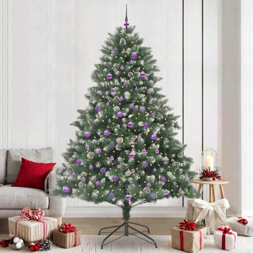 Mākslīgā Ziemassvētku Eglīte Su 300 Led Zaļa 160 X 160 X 240 Cm Vidaxl
