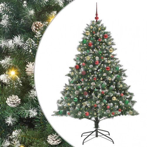 Mākslīgā Ziemassvētku Eglīte Su 300 Led Zaļa 160 X 160 X 240 Cm Vidaxl