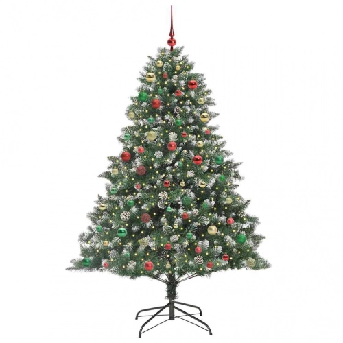 Mākslīgā Ziemassvētku Eglīte Su 300 Led Zaļa 160 X 160 X 240 Cm Vidaxl