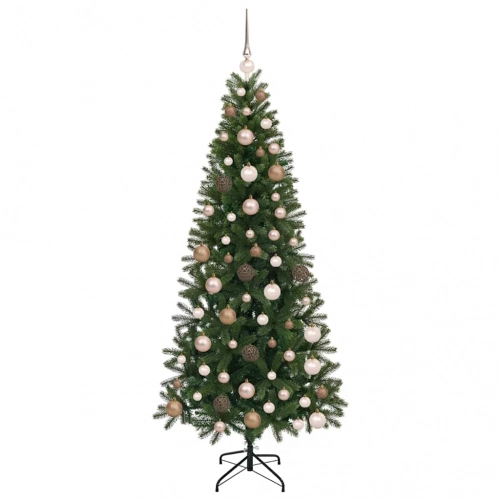 Mākslīgā Ziemassvētku Eglīte Su 300 Led Zaļa 180 Cm Pe Un Pvc Vidaxl