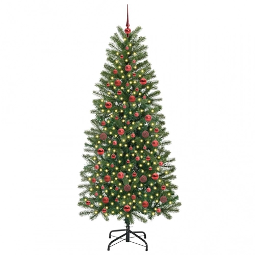 Mākslīgā Ziemassvētku Eglīte Su 300 Led Zaļa 180 Cm Pe Un Pvc Vidaxl