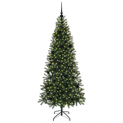 Mākslīgā Ziemassvētku Eglīte Su 300 Led Zaļa 180 Cm Pe Un Pvc Vidaxl