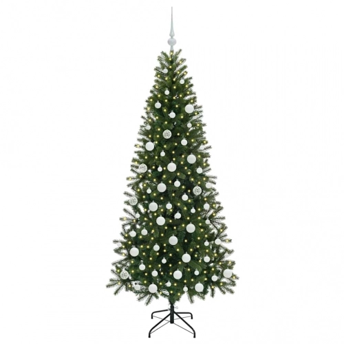 Mākslīgā Ziemassvētku Eglīte Su 300 Led Zaļa 180 Cm Pe Un Pvc Vidaxl