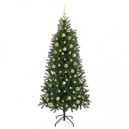 Mākslīgā Ziemassvētku Eglīte Su 300 Led Zaļa 180 Cm Pe Un Pvc Vidaxl