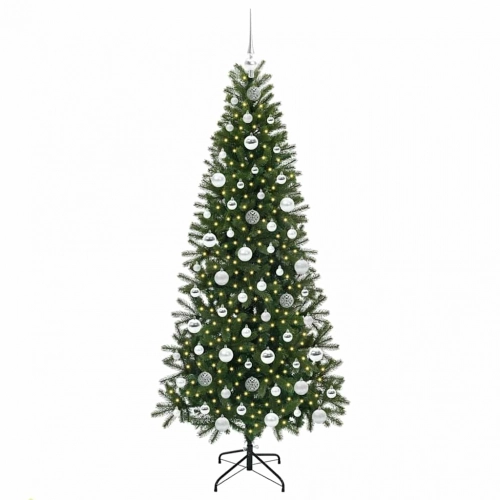 Mākslīgā Ziemassvētku Eglīte Su 300 Led Zaļa 180 Cm Pe Un Pvc Vidaxl