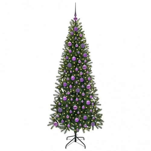 Mākslīgā Ziemassvētku Eglīte Su 300 Led Zaļa 180 Cm Pe Un Pvc Vidaxl