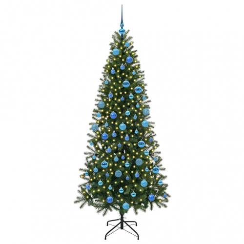 Mākslīgā Ziemassvētku Eglīte Su 300 Led Zaļa 180 Cm Pe Un Pvc Vidaxl