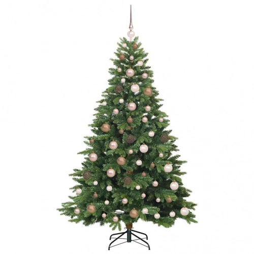 Mākslīgā Ziemassvētku Eglīte Su 300 Led Zaļa 180 Cm Pe Un Pvc Vidaxl