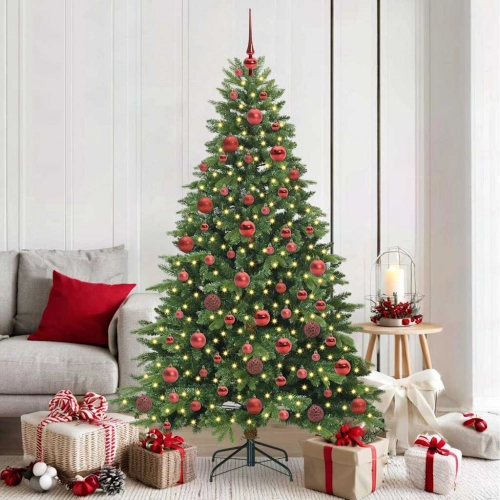 Mākslīgā Ziemassvētku Eglīte Su 300 Led Zaļa 180 Cm Pe Un Pvc Vidaxl