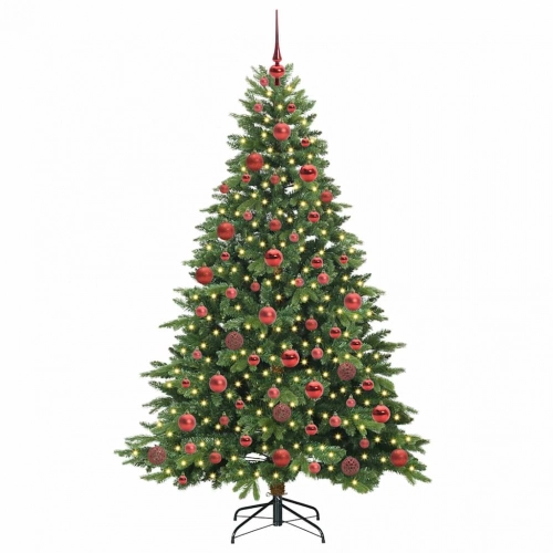 Mākslīgā Ziemassvētku Eglīte Su 300 Led Zaļa 180 Cm Pe Un Pvc Vidaxl