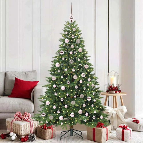 Mākslīgā Ziemassvētku Eglīte Su 300 Led Zaļa 180 Cm Pe Un Pvc Vidaxl