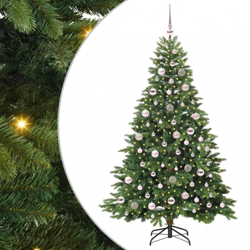Mākslīgā Ziemassvētku Eglīte Su 300 Led Zaļa 180 Cm Pe Un Pvc Vidaxl