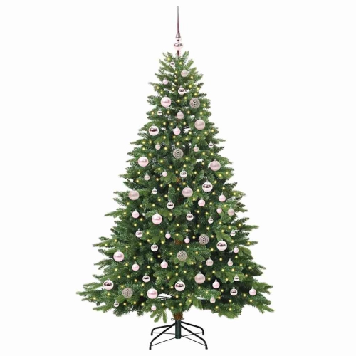 Mākslīgā Ziemassvētku Eglīte Su 300 Led Zaļa 180 Cm Pe Un Pvc Vidaxl