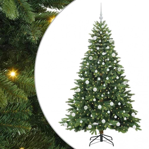 Mākslīgā Ziemassvētku Eglīte Su 300 Led Zaļa 180 Cm Pe Un Pvc Vidaxl