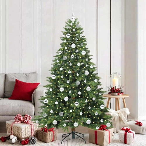 Mākslīgā Ziemassvētku Eglīte Su 300 Led Zaļa 180 Cm Pe Un Pvc Vidaxl
