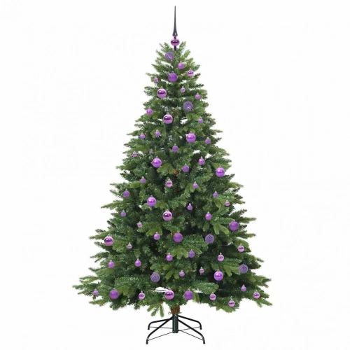 Mākslīgā Ziemassvētku Eglīte Su 300 Led Zaļa 180 Cm Pe Un Pvc Vidaxl