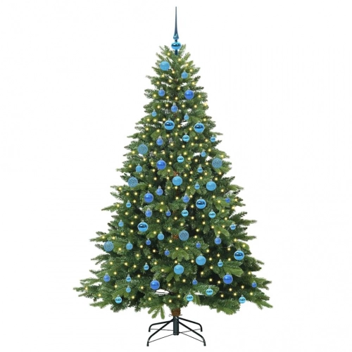 Mākslīgā Ziemassvētku Eglīte Su 300 Led Zaļa 180 Cm Pe Un Pvc Vidaxl