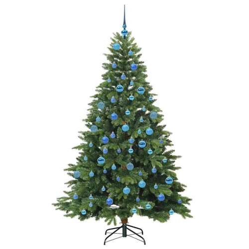 Mākslīgā Ziemassvētku Eglīte Su 300 Led Zaļa 180 Cm Pe Un Pvc Vidaxl