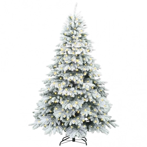 Mākslīgā Ziemassvētku Eglīte Su 300 Led Zaļa 180 Cm Pe Un Pvc Vidaxl