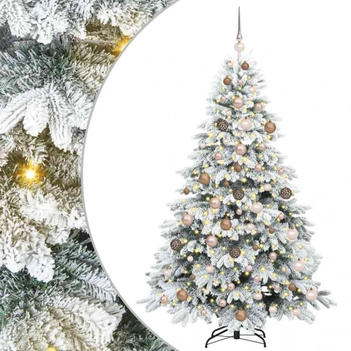Mākslīgā Ziemassvētku Eglīte Su 300 Led Zaļa 180 Cm Pe Un Pvc Vidaxl