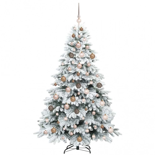 Mākslīgā Ziemassvētku Eglīte Su 300 Led Zaļa 180 Cm Pe Un Pvc Vidaxl