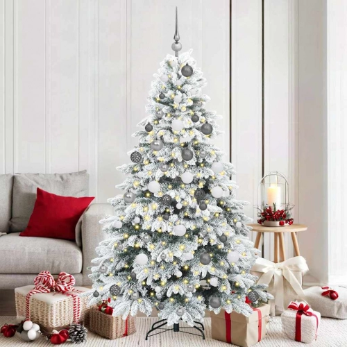Mākslīgā Ziemassvētku Eglīte Su 300 Led Zaļa 180 Cm Pe Un Pvc Vidaxl