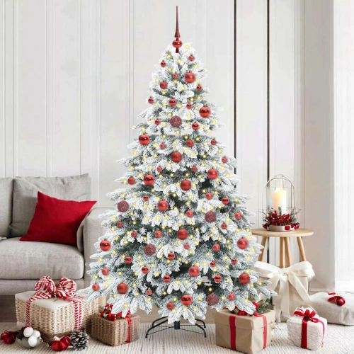 Mākslīgā Ziemassvētku Eglīte Su 300 Led Zaļa 180 Cm Pe Un Pvc Vidaxl