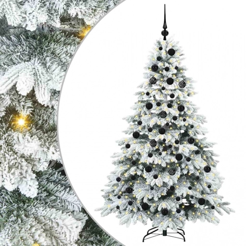 Mākslīgā Ziemassvētku Eglīte Su 300 Led Zaļa 180 Cm Pe Un Pvc Vidaxl