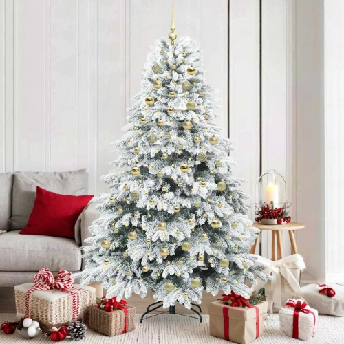 Mākslīgā Ziemassvētku Eglīte Su 300 Led Zaļa 180 Cm Pe Un Pvc Vidaxl