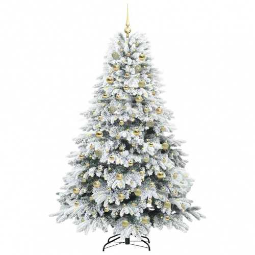 Mākslīgā Ziemassvētku Eglīte Su 300 Led Zaļa 180 Cm Pe Un Pvc Vidaxl