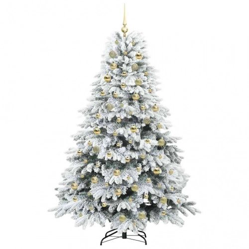 Mākslīgā Ziemassvētku Eglīte Su 300 Led Zaļa 180 Cm Pe Un Pvc Vidaxl