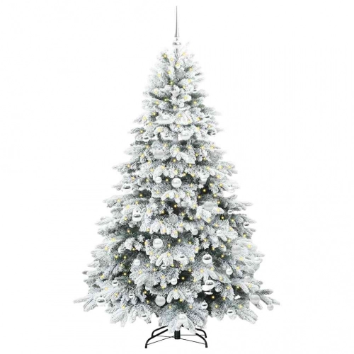 Mākslīgā Ziemassvētku Eglīte Su 300 Led Zaļa 180 Cm Pe Un Pvc Vidaxl