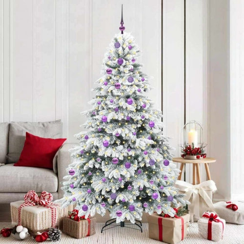 Mākslīgā Ziemassvētku Eglīte Su 300 Led Zaļa 180 Cm Pe Un Pvc Vidaxl