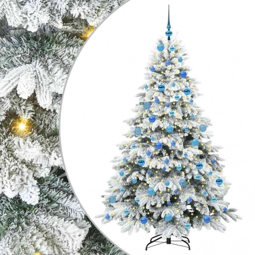 Mākslīgā Ziemassvētku Eglīte Su 300 Led Zaļa 180 Cm Pe Un Pvc Vidaxl