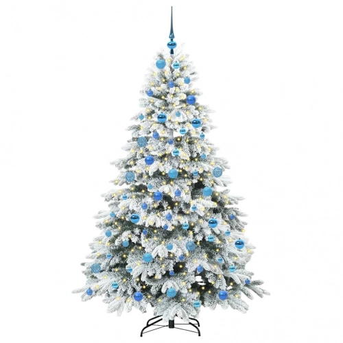 Mākslīgā Ziemassvētku Eglīte Su 300 Led Zaļa 180 Cm Pe Un Pvc Vidaxl