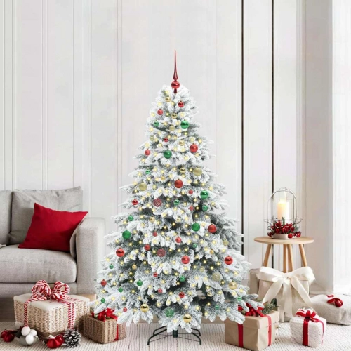Mākslīgā Ziemassvētku Eglīte Su 300 Led Zaļa 180 Cm Pe Un Pvc Vidaxl