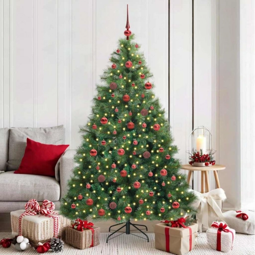 Mākslīgā Ziemassvētku Eglīte Su 300 Led Zaļa 180 Cm Pe Un Pvc Vidaxl