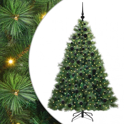 Mākslīgā Ziemassvētku Eglīte Su 300 Led Zaļa 180 Cm Pe Un Pvc Vidaxl