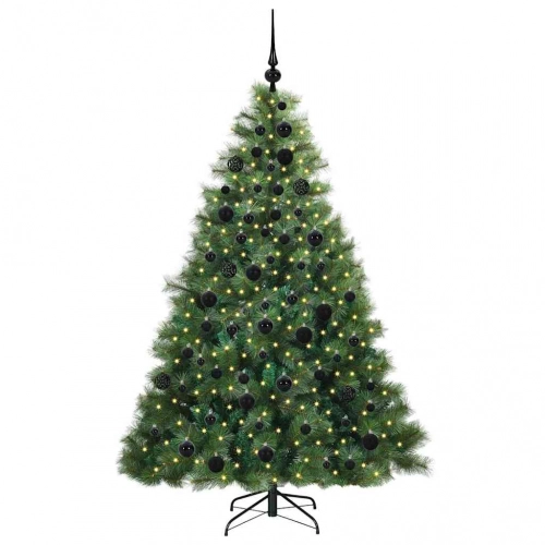 Mākslīgā Ziemassvētku Eglīte Su 300 Led Zaļa 180 Cm Pe Un Pvc Vidaxl