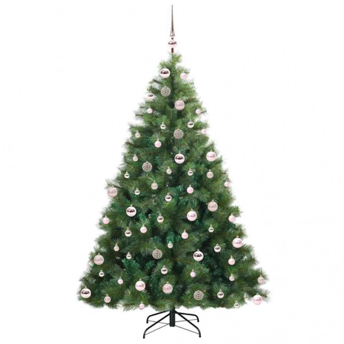Mākslīgā Ziemassvētku Eglīte Su 300 Led Zaļa 180 Cm Pe Un Pvc Vidaxl