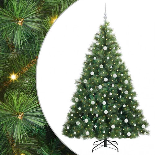 Mākslīgā Ziemassvētku Eglīte Su 300 Led Zaļa 180 Cm Pe Un Pvc Vidaxl