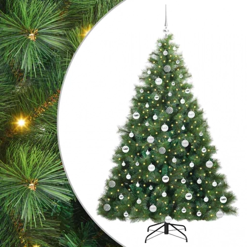 Mākslīgā Ziemassvētku Eglīte Su 300 Led Zaļa 180 Cm Pe Un Pvc Vidaxl